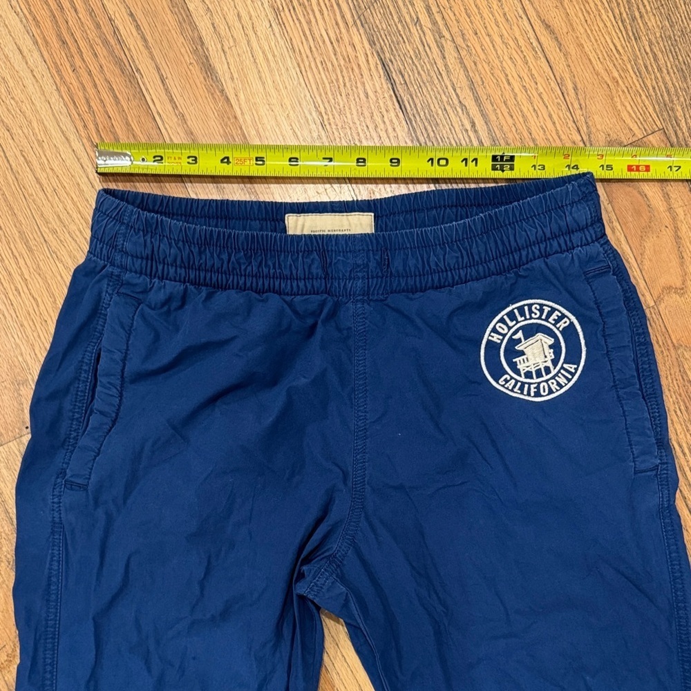 Hollister Blue Joggers with Logo Small - Picture 5 of 10